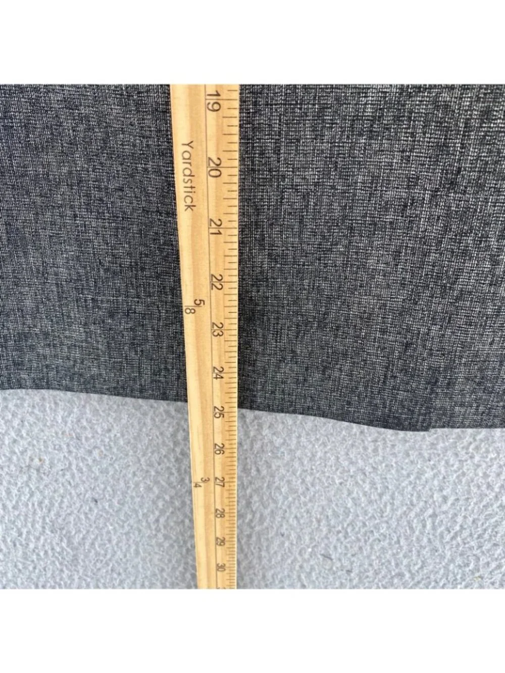 Le Suit Skirt Womens 12 Gray Silver Pencil Straight Knee Length Office Career